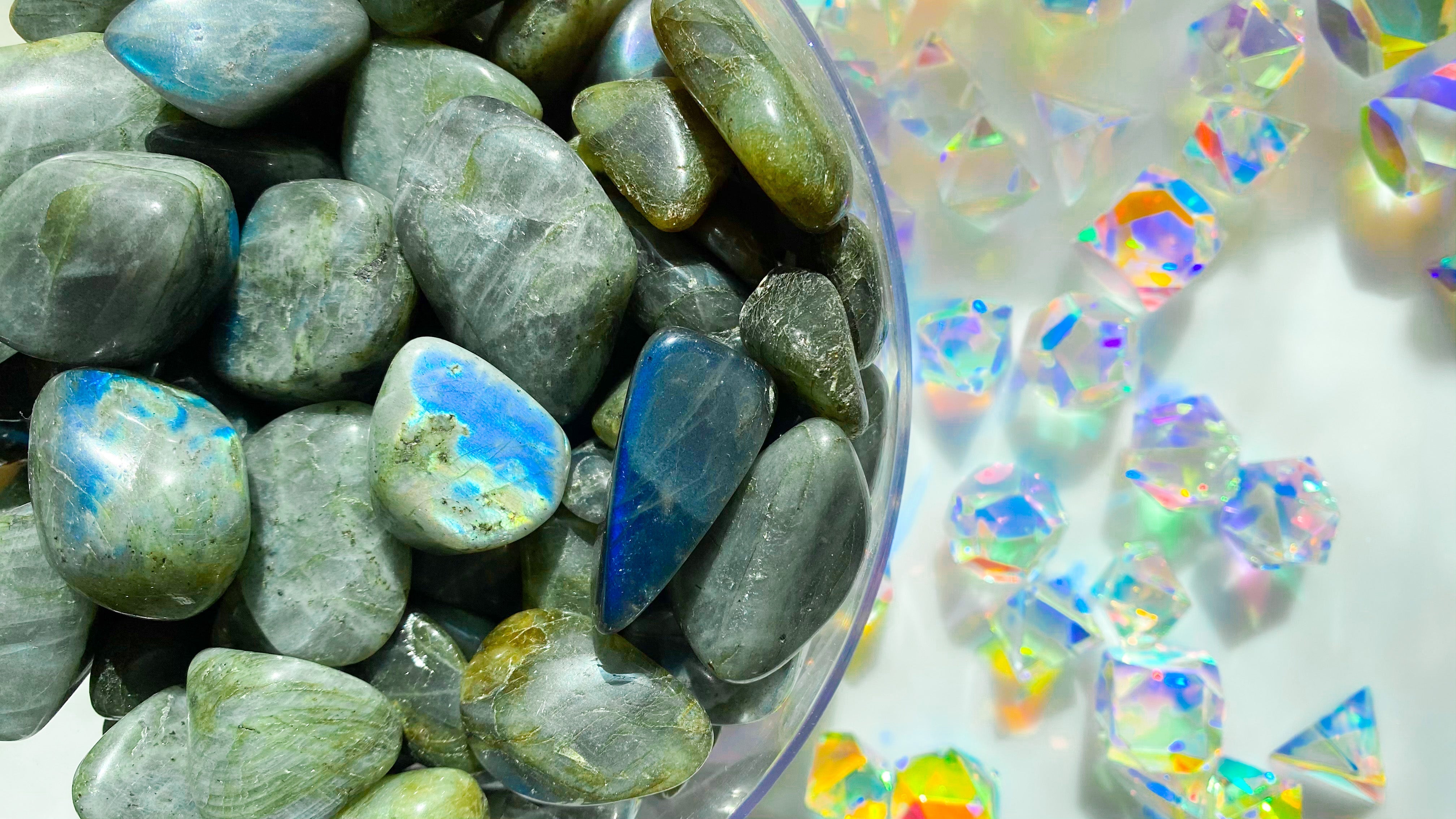 Labradorite | Crystal Bar Soap