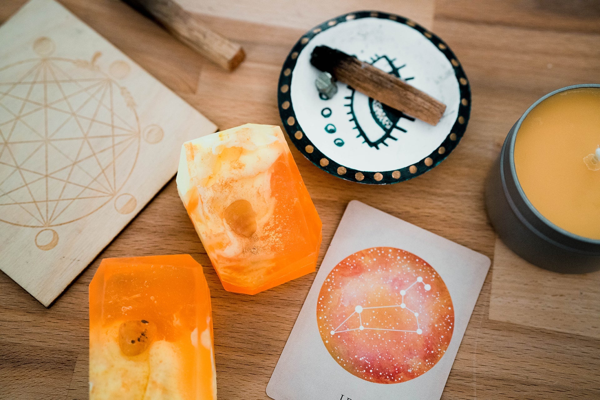 Sacral Chakra | Crystal Bar Soap