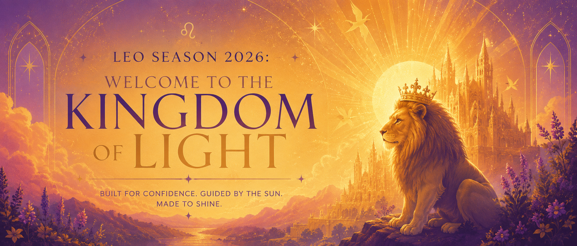 Leo Season 2026: Welcome to the Kingdom of Light ☀️👑