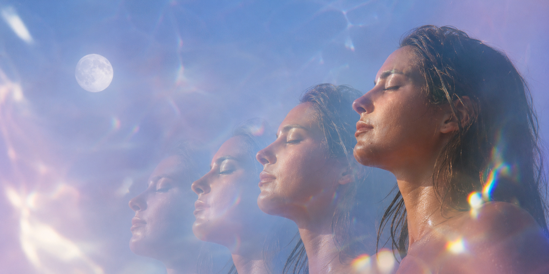 A Full Moon in Aquarius Bath Ritual for Return to Your Authentic Self