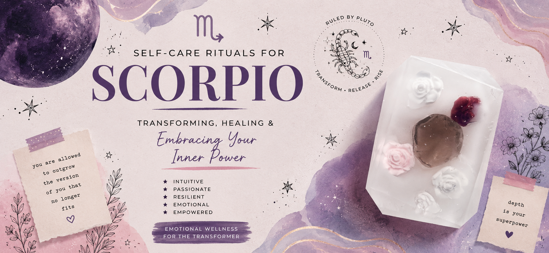 Self-Care Rituals for Scorpio: Embracing Transformation and Renewal