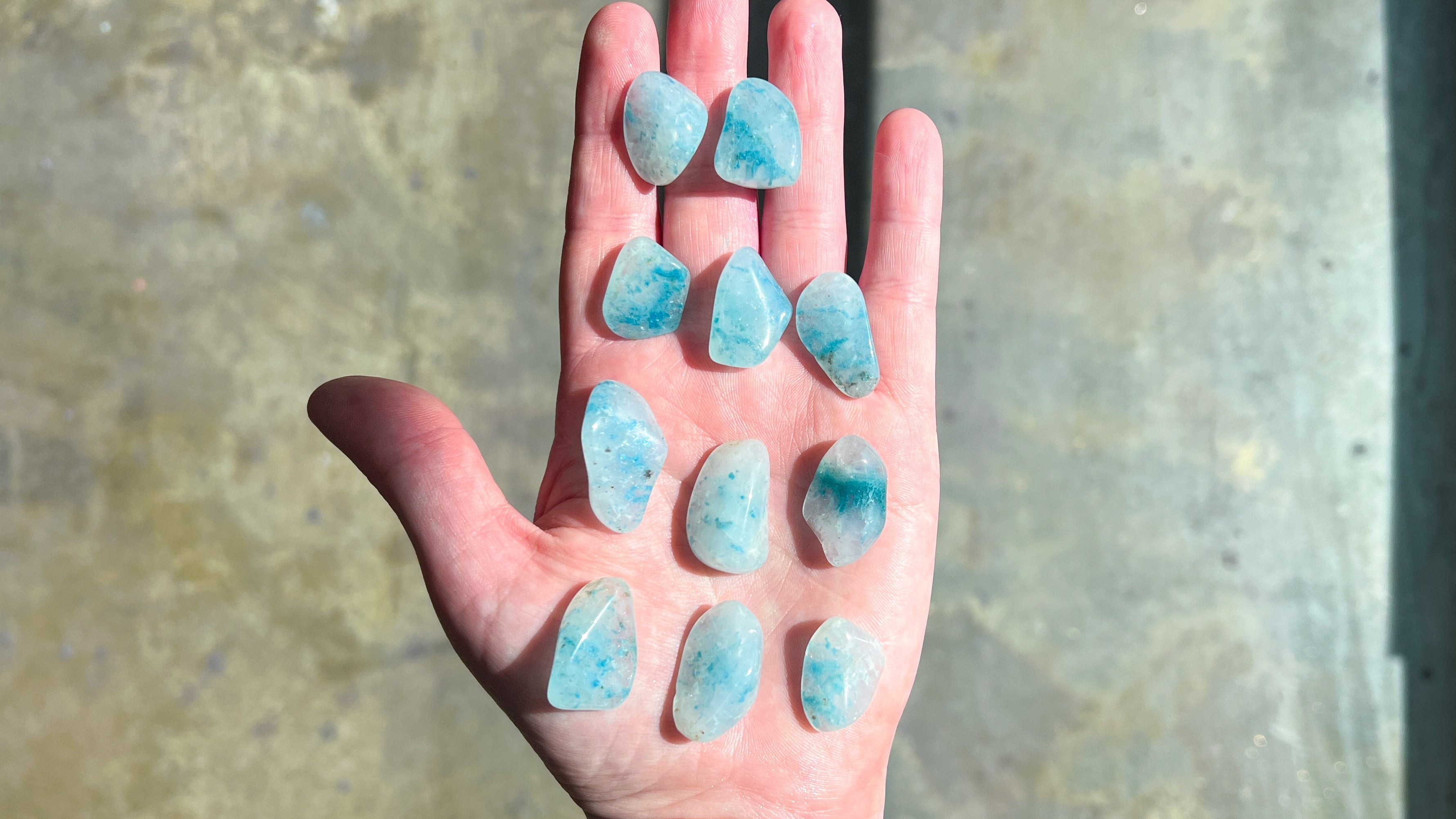 Blue Chrysocolla Inside Quartz: Spiritual Meaning & Healing Properties