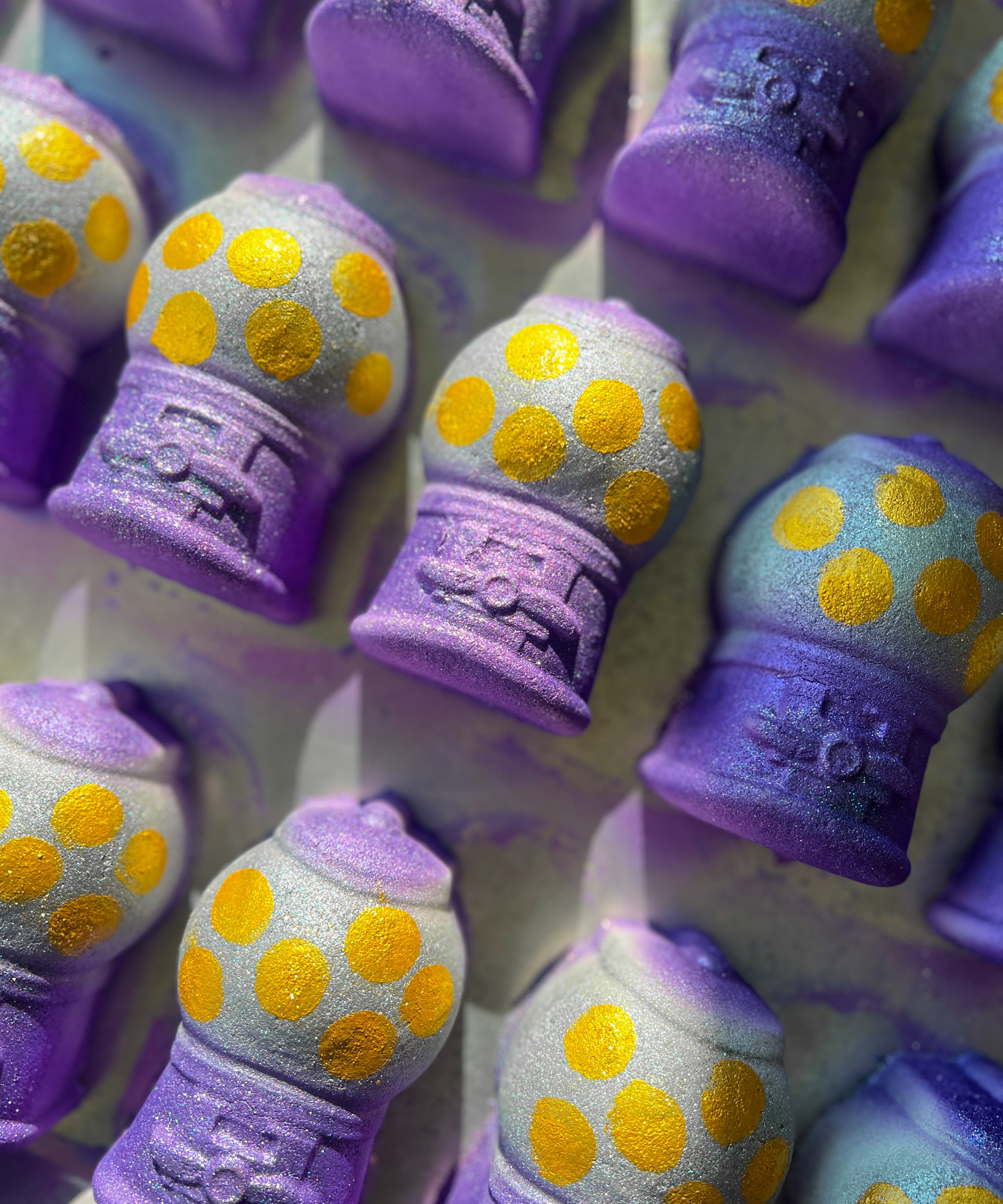CRYSTAL GUMBALL MACHINE BATH BOMB