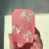 Bows Rose Quartz Soap