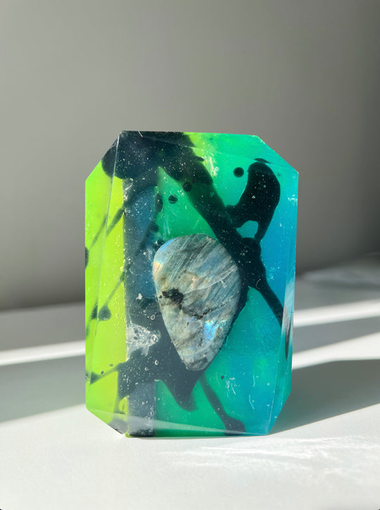 Northern Lights – Crystal Bar Soap