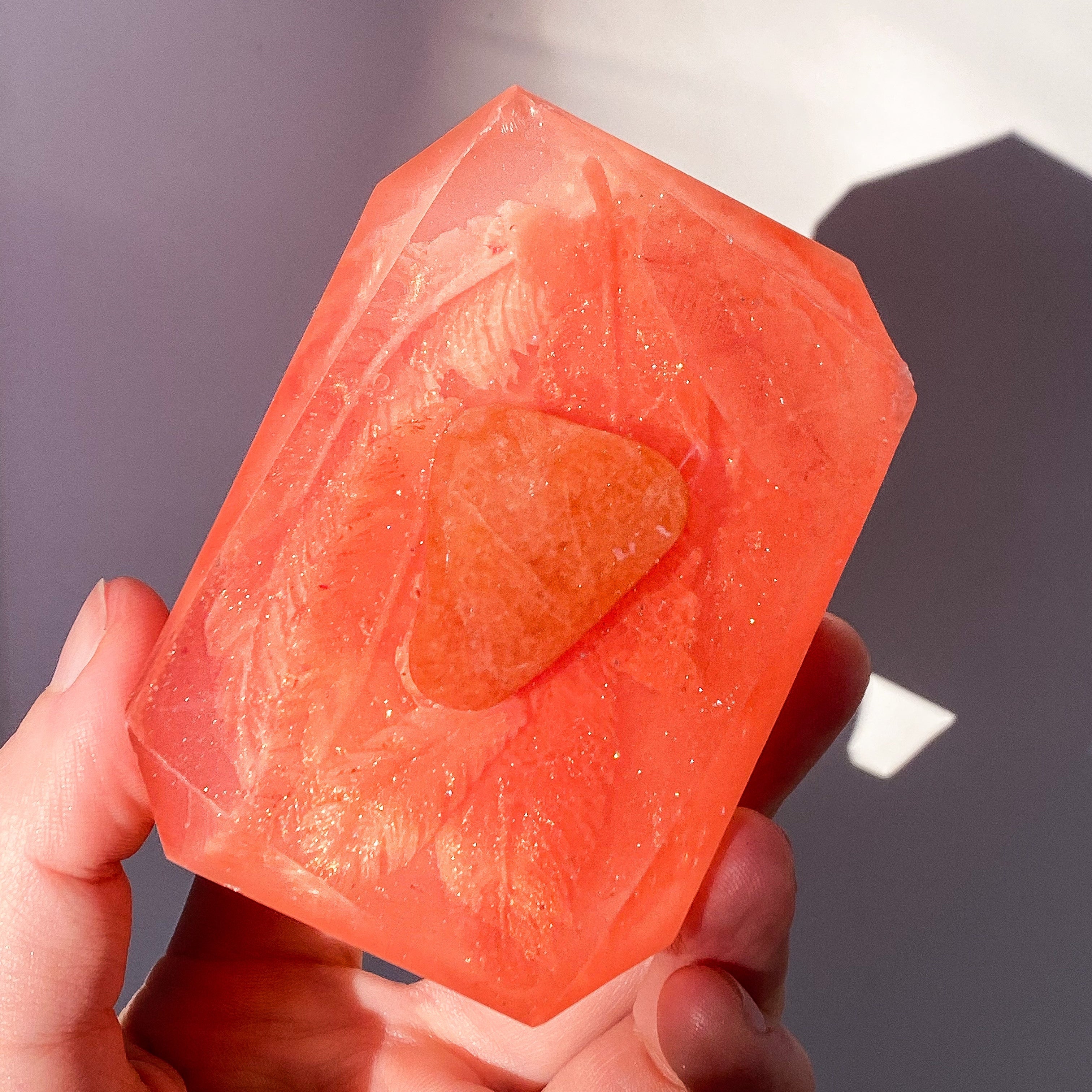 Fearless Flight (Aries Sun) - Crystal Bar Soap