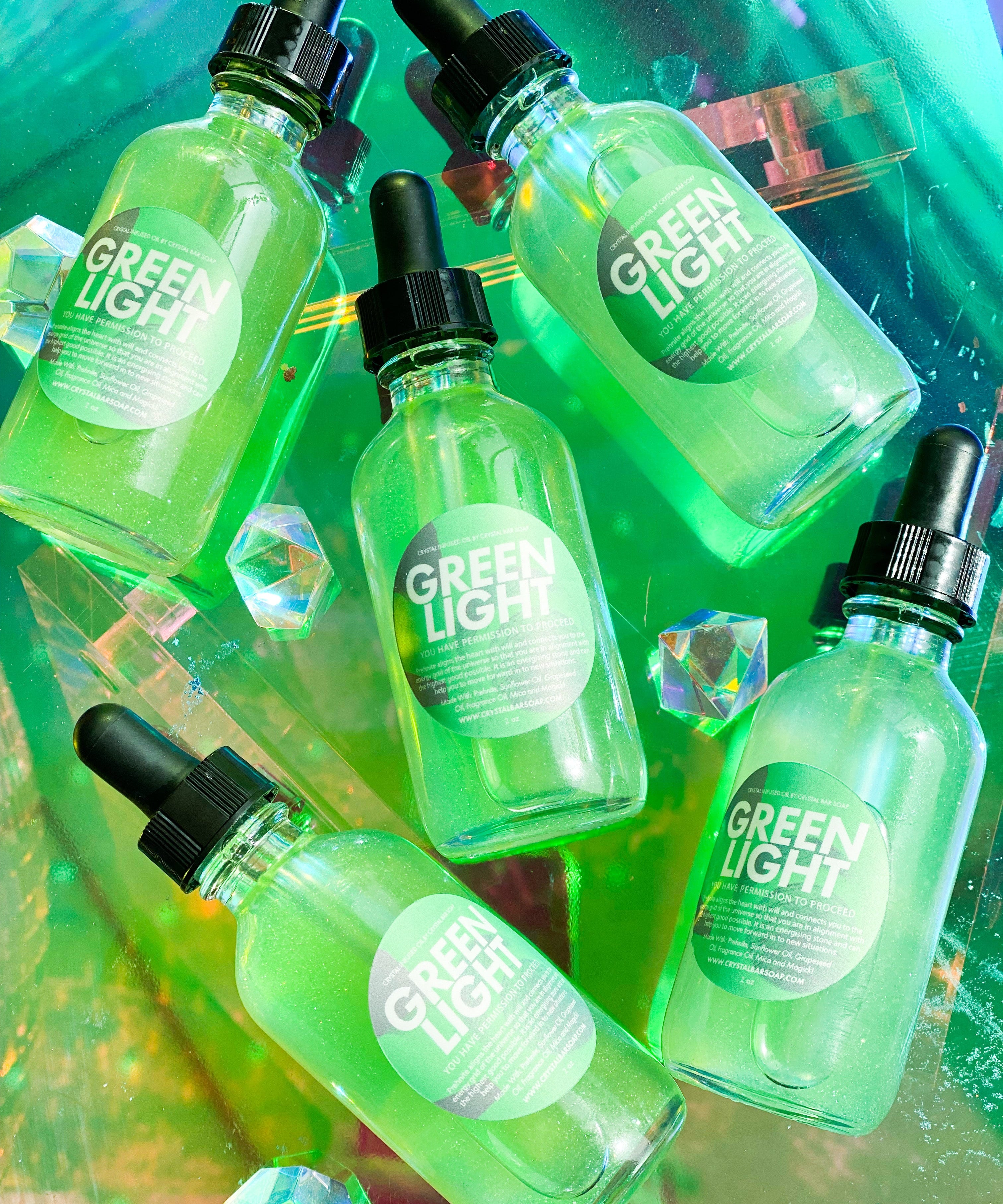Green Light - Crystal Bar Soap