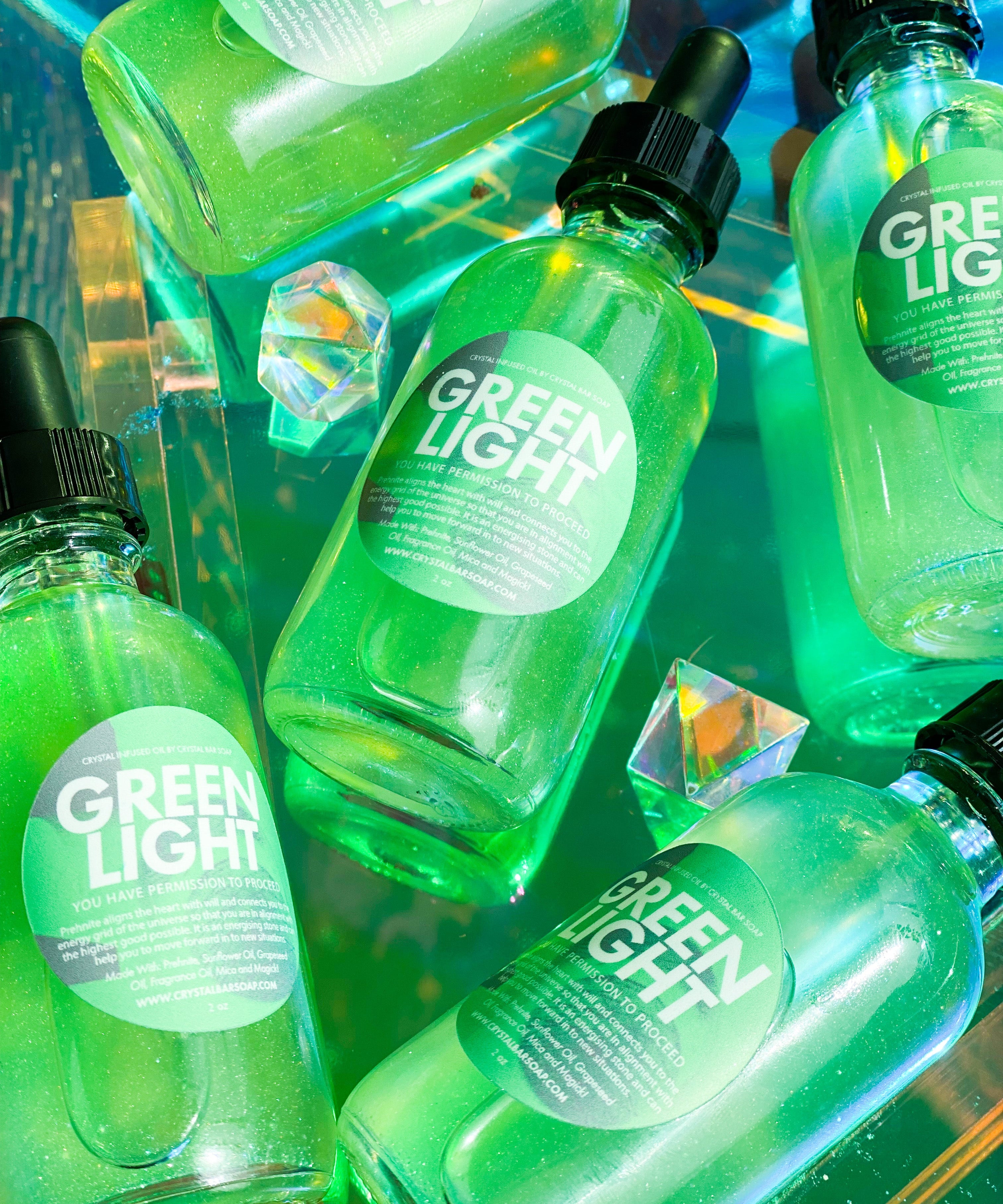 Green Light - Crystal Bar Soap