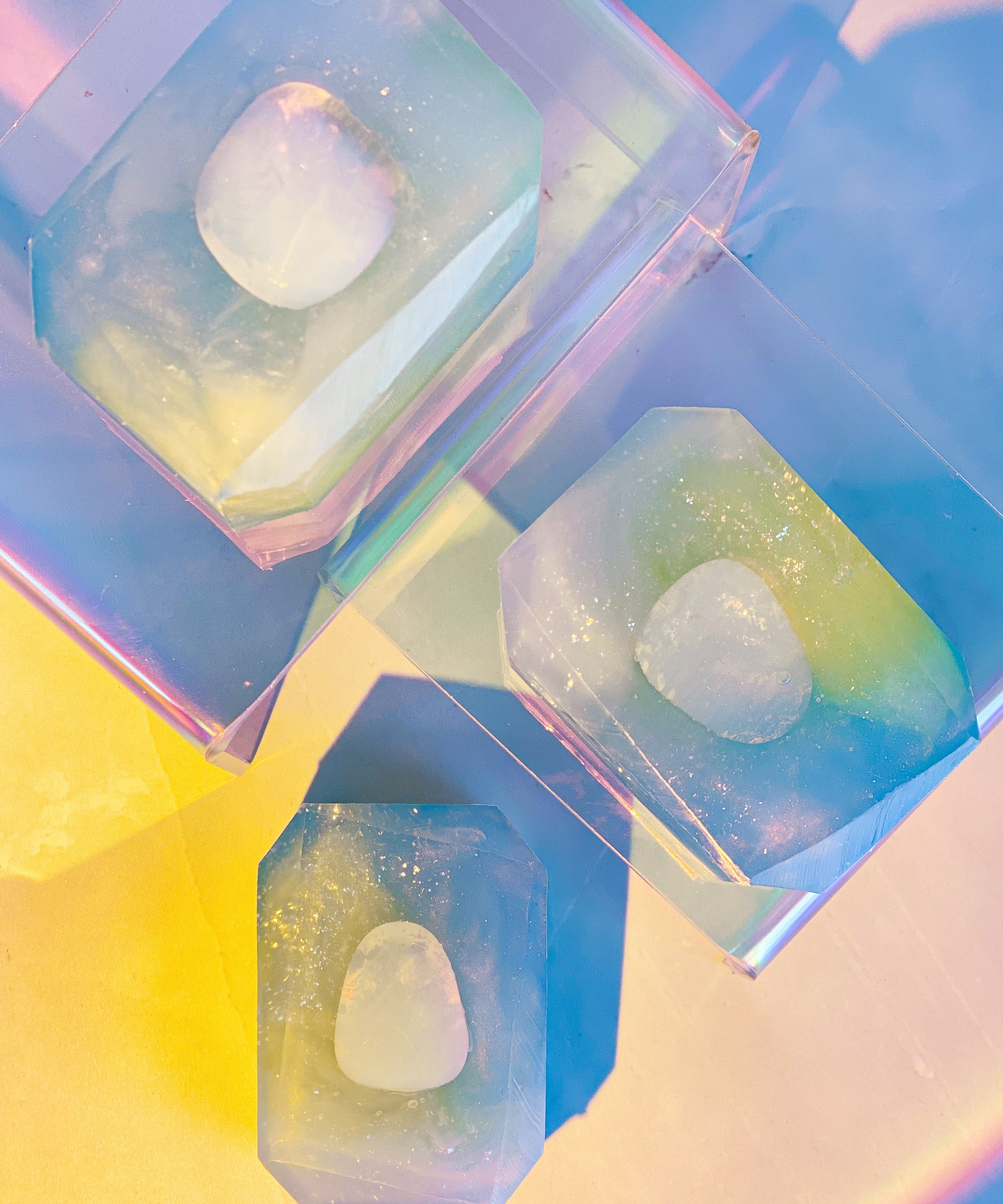 Realm of Language (Gemini Moon) - Crystal Bar Soap