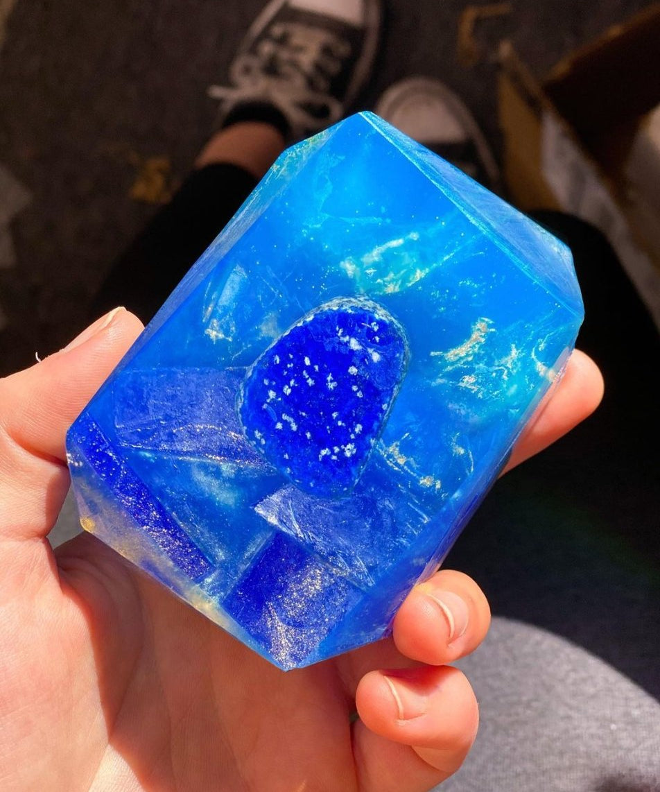 Universal Royalty - 5oz Crystal Infused Bar Soap - Crystal Bar Soap